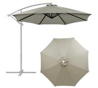 CENPENYA Toldo de Recambio de Sombrilla 4.0 Metros 8 Varillas Impermeable Cubierta de Repuesto para toldo para sombrilla para Jardín, Patio, Piscina, Terrazas (Top colour,4.0m / 8 Ribs)