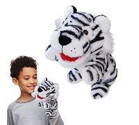 cenrf Marionetas de Animales | Lindo y Suave Peluche Animal | Marionetas de Peluche de Boca Móvil para y Niños a partir de 3 Años, Juegos de ficción para Niños, Teatro de Marionetas para Niños