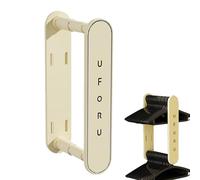 CENRF Organizador de perchas, percha de almacenamiento para ahorro de espacio, soporte organizador para ropa | Soporte de suspensión de pared, apilador de perchas retráctil, multifuncional para