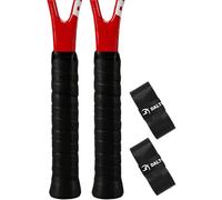 CENSIVI 2 Piezas Grip para Raquet - Empuñadura de Raqueta de Repuesto Raquetas de Tenis/Bádminton/Squash Overgrip Antideslizante Mango Absorbente Perforado