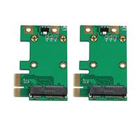 Censous 2X Tarjeta Adaptadora PCIE Mini PCIE, Tarjeta Adaptadora Mini PCIE USB3.0 Eficiente, Liviana Y PortáTil