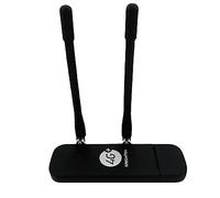 Censous Tarjeta de red Tarjeta de red de plástico Tarjeta inalámbrica E3372 4G LTE USB Módem con antena externa