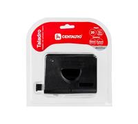Centauro - Perforadora Papel 2 Agujeros, Capacidad para 20 Hojas, 80mm Distancia, 5,5mm Diámetro, 12mm Distancia Lateral, Bandeja de Confeti Fácil de Abrir