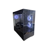 Centaurus Berserk GX3 Gaming PC, Intel Core Ultra 7 265K 20-Core, Radeon RX 9060 XT 16GB, 32GB DDR5 RAM, 1TB NVMe SSD, Windows 11 PRO. WiFi. Computadora de escritorio, edición de audio de vídeo (negro