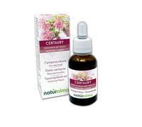 Centaury o Centáurea menor (Centaurium erythraea) Flores emocionales o Flores de Bach Naturalma - Gotas 30 ml - Extracto líquido sin alcohol - Esencias florales - Vegano