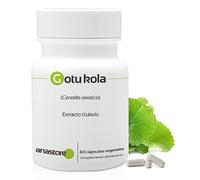 CENTELLA ASIÁTICA (GOTU KOLA) * 100 mg / 60 cápsulas * Titulado al 20% en triterpenos, 8% en asiaticósido y 5.5% en madecasósido