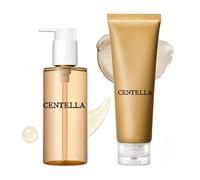 Centella Cleansing Oil+ Centella Limpiador facial, Aceite Limpiador Facial Coreano, Extracto de Centella Asiática de Madagascar, Doble Limpieza Facial Cleansing Oil, Aceite Desmaquillante Facial