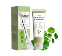 Centella Mask Cleanser, exfoliante facial 2 en 1, limpieza profunda de los poros, calmante la piel, elimina impurezas de aceite de la cara, adecuado para todos los tipos de piel (1 unidad, talla única
