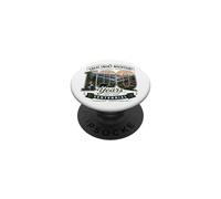 Centenario del Parque Nacional de Las Grandes Montañas Humeantes 100 Años PopSockets PopGrip Adhesivo