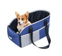 Center Console Dog Car Seat All-Season Portable Car Seat for Small Dogs