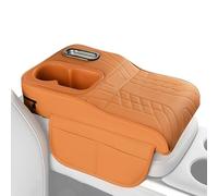 Center Console Organizer For Car - Universal Anti-Slip Tray With Cup Holders & Storage Compartments For SUV Truck Sedan | Multi-Functional Console Cover Pad For Phones, Keys &