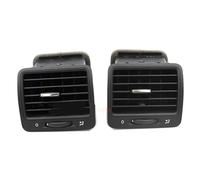 Center Dash Vent Louver Outlet Insert/Compatible con VW Jetta MK5 Golf 5 Rabbit Tablero Salida de aire Ventilación Salida de aire acondicionado Aire acondicionado 1K0819703 1K0819704(Black L and R)