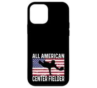 Center Fielder Field 4th of July All American Flag Carcasa para iPhone 12 mini