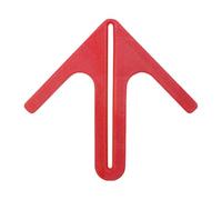 Center Finder para carpintería | Localizador de centro | Ayuda de centrado para proyectos de manualidades con posicionamiento de grabado y accesorios de construcción