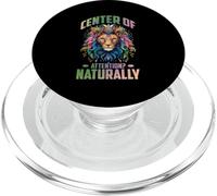 Center of Attention? Naturally PopSockets PopGrip para MagSafe