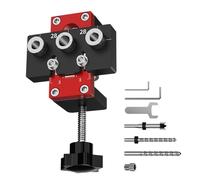 Centering Dowel Jig Kit Drilling Guide Bushings Set Wood Wide Capacity Doweling Jig Puncher Locator Joints Tool Pocket Hole Jig Kit 8/10/15 Mm Pocket Hole Wooden Dowel Drilling Template Set