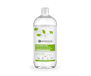 CENTIFOLIA Agua micelar | Limpiador y desmaquillante | Elimina el maquillaje impermeable | Piel limpia y agradable | Para todas las pieles sensibles | 99% natural | Fabricado en Francia | 500