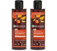 CENTIFOLIA Champú y Acondicionador 2 en 1 para Rizos Antiencrespamiento 200 ml Pack de 2, Definición, Nutrición y Desenredado para Cabello Rizado, Ondulado y Afro, Bio y Vegano, Fabricado en Francia