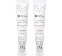 CENTIFOLIA | Contorno de Ojos Iluminador de Rosa Bio | Hidratación Intensa y Mirada Descansada | Descongestiona, Reduce Bolsas y Primeras Arrugas | Todo Tipo de Pieles | Fabricado en Francia | Lote de