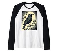 Centinela de la Soledad El Cuervo Camiseta Manga Raglan