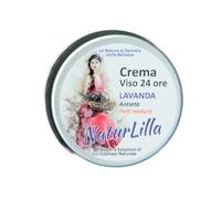 Centisia NaturLilla Crema Facial Antiedad con Lavanda 50 ml - Con Ácido Hialurónico, Elastina, Péptidos, Vitamina E, Aceites Vegetales - Antiage Lifting, Nutritiva, Tonificante