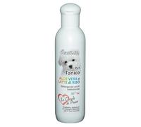 Centisia Piuma Pet Tónico Limpiador de Ojos Aloe y Arroz 200 ml - Loción Natural Calmante para Perros y Gatos - con Caléndula, Manzanilla y Rosa Centifolia - Limpiador de Ojos