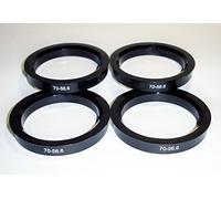 Centradores 4 LLANTA 70-56.6 Aros para Llantas DE Aluminio ALUTEC ATS AUTEC Anzio Rial