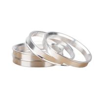 Centradores De Llantas 4 piezas/juego 56,1-67,1, 54,1-56,1, 56,1-67,1, 56,1-60,1, 56,1-66,1 54,1-60,1mm anillos céntricos de cubo anillos de cubo de rueda de aluminio Anillos Centradores Llantas ( Col
