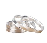 Centradores De Llantas 4 piezas/juego 74,1 a 67,1, 74,1 a 72,56, 74,1 a 66,5, 74,1 a 71,6 mm, anillos céntricos de cubo, anillos de cubo de rueda de aluminio Anillos Centradores Llantas ( Color : 74.1