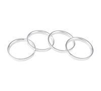 Centradores De Llantas Anillos céntricos de aleación de aluminio for coche, 4 Uds., espaciador de rueda, anillo central 73,1-66,45 73,1-66,6 73,1-67,1 73,1-70,3 73,1-72,6mm Anillos Centradores Llantas