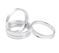 Centradores De Llantas,Anillos De Centrado Anillos del Centro de la aleación de aleación de Aluminio de 4pcs 67,1mm OD a 54.1 56.1 56.6 57.1 58.1 60.1 63.4 64.1 65.1 66.1 66.6mm ID(67.1-58.1mm)