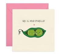 Central 23 Biglietto Amore Romantico Pisello Dolce San Valentino Idea Regalo Marito Moglie Fidanzato Fidanzata Partner Tesoro Messaggio Affettuoso Per Lui Con Adesivi Di