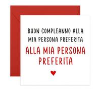 Central 23 Biglietto Auguri Persona Preferita Marito Moglie Matrimonio Coppia Amore Fidanzato Fidanzata Idea Regalo Romantica Dolce Per Lui Lei Con Adesivi Di