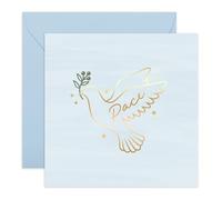 Central 23 Biglietto Religioso Pasqua Prima Comunione Cresima Cattolica Uomo Donna Cristiano Fede Spirituale Messaggio Auguri Con Adesivi Di