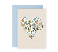 Central 23 Carte Romantique pour Lui - Mari Merveilleux - Cadeau pour Époux, Partenaire & Homme - Pour la Saint-Valentin & Anniversaire de Mariage - Inclus Autocollants Amusants