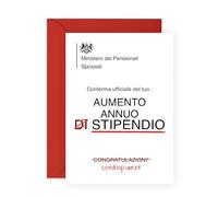 Central 23 Cartolina Auguri Uomo Volgare Mamma Papà 60 Anni Pensione Humor Worn Out Pensioner Spiritoso Idea Regalo Con Adesivi Di