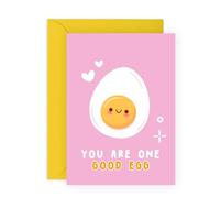 Central 23 Divertida tarjeta de cumpleaños para ella - You Are One Good Egg - Tarjeta de cumpleaños para mamá - Tarjeta de cumpleaños descarada para ella - Tarjeta de cumpleaños para hermana - Viene