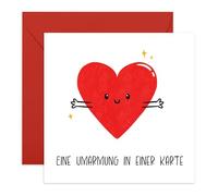 Central 23 Gute Besserung Karte Umarmung Niedlich Herz Freunde Familie Kommt Mit Aufklebern Jahrestagsgeschenk Niedliches Geschenk BFF Von