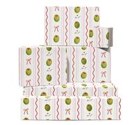 CENTRAL 23 Papel de regalo de aniversario para marido, esposa, Olive You! - 6 hojas de papel de regalo divertido - Hojas de papel de regalo de San Valentín para novio y novia - Amor boda cumpleaños