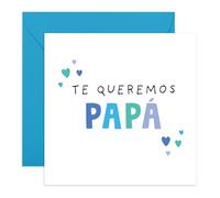 Central 23 Tarjeta Cumpleaños Papá Gracias Día Del Padre Hijo Hija Hombres Padre Viene Con Pegatinas Regalo Cumpleaños Lindo Regalo