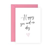 Central 23 Tarjeta de aniversario para esposa - Tarjetas de aniversario de marido - Tarjeta de aniversario de boda para hombres o mujeres - Regalos para pareja