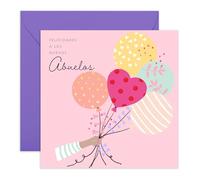 Central 23 Tarjeta de bebé para abuelos primerizos - Tarjeta de felicitación por bebé (niño o niña) - Tarjeta de baby shower de género neutro - Anuncio de embarazo