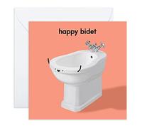 Central 23 - Tarjeta de cumpleaños divertida para él - Tarjeta de cumpleaños para ella - Diseño divertido - Feliz cumpleaños para amigos - Viene con divertidas pegatinas