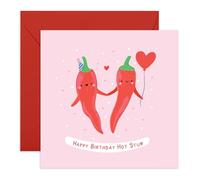 CENTRAL 23 Tarjeta de felicitación de cumpleaños con texto en inglés «Happy Birthday» - Bonita tarjeta de felicitación divertida para pareja, novio, novia, esposa, marido, pareja, cónyuge, amantes de