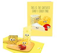 Central 23 Tarjeta Pop Up Queso - Cheesiest Card - Tarjeta 3D Divertida Para Hombre Mujer - Para Cumpleaños Aniversario San Valentin Día De La Madre Día Del Padre - Viene Con Pegatinas