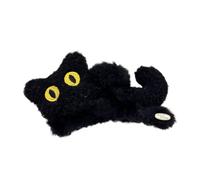 Central de pelo de gato - 4.33 pulgadas peluche de dibujos animados para mujeres, garra peluda sin deslizamiento con agarre seguro, accesorio delgado para el cabello para niñas, herramienta de p