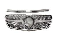 Central Delantera Parrilla Rejilla Entrada Parachoques Delantera Estilo Diamante Para Benz Vito V W447 2015-2023 V250 V300 V260 Kit Carrocería Tuning Parrilla Parachoques(20-23 VT Silver)