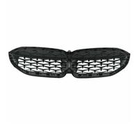 Central Delantero Rejilla Para G20 Para Serie 3 Para G20 Para G21 Para G28 2019-2022 Parachoques Delantero Negro Capó Parrilla Rejillas Carreras Rejilla Ventilación Cubierta Antiniebla Coche