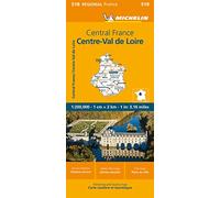 Central France-Centre Val de Loire: Straßen- und Tourismuskarte 1:200.000: 518 (Carte regionali)
