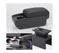 Central Guantera Para Hyundai I20 2021 2022 Caja Reposabrazos Caja De Almacenamiento Reposabrazos Piezas Interiores Consola Central Caja Almacenamiento(C2 Black Line No Usb)